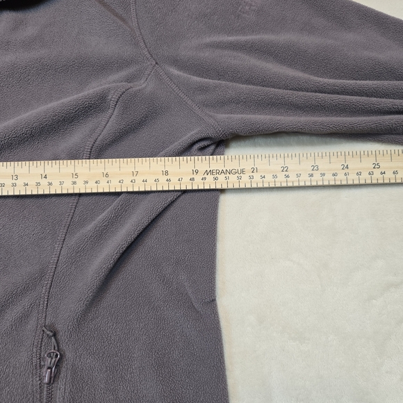 Men's Light Purple Fleece Jacket - Picture 5 of 6
